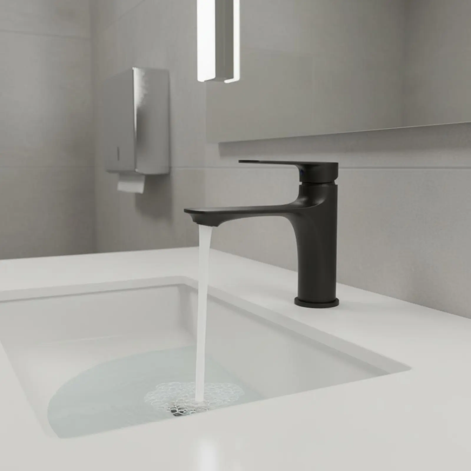 Hot and Cold Water Blending Tap Brass Mechanism Mechanism Hot and Cold Blending Tap Single Hole Basin Faucet Easy to Install
Hot and Cold Water Blending Tap Brass Mechanism Mechanism Hot and Cold Blending Tap Single Hole Basin Faucet Easy to Install