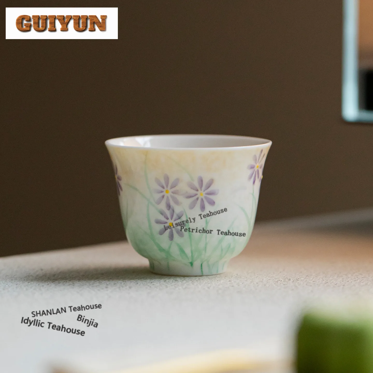 2pc/lot Oil Painting Style Hand Painted Flower Teacup Luxury Tea Bowl Jug Tea-tasting Smelling Cup Chazhan Master Cups Cha 60ml
2pc/lot Oil Painting Style Hand Painted Flower Teacup Luxury Tea Bowl Jug Tea-tasting Smelling Cup Chazhan Master Cups Cha 60ml