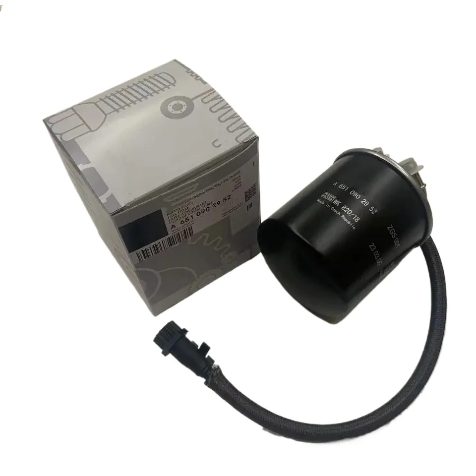 New Fuel Filter OEM 6510901552 6510902952 6510903052 A6510901552 A6510902952 WK820/18
New Fuel Filter OEM 6510901552 6510902952 6510903052 A6510901552 A6510902952 WK820/18