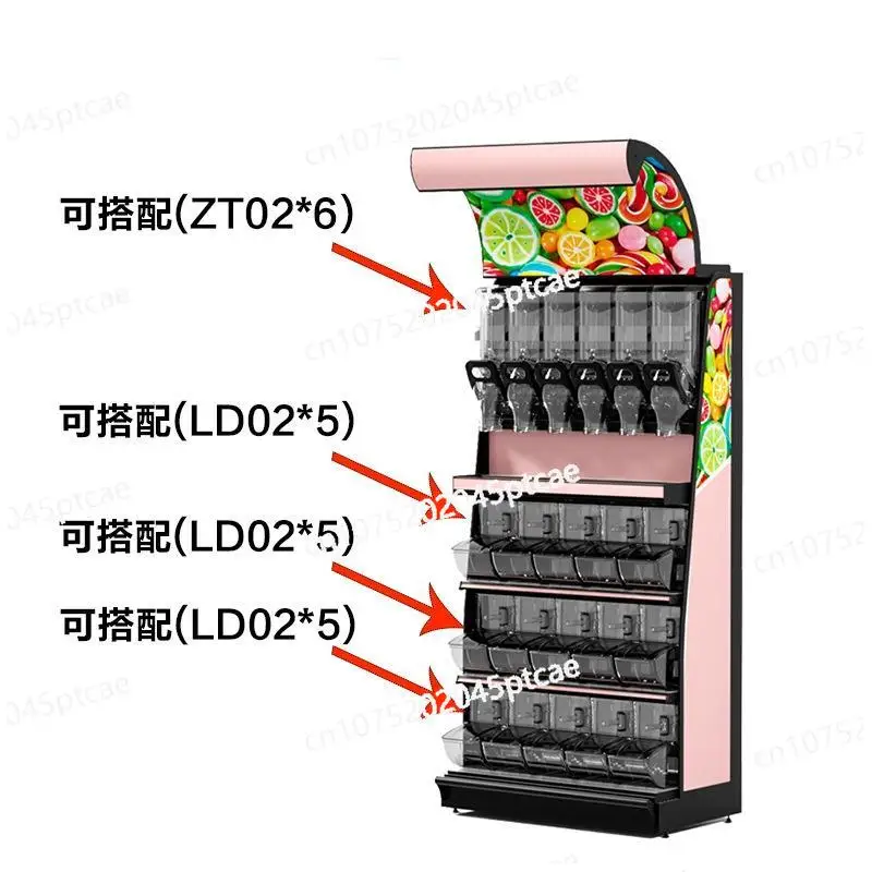 Supermarket Shelves with Lamp Row, Gravity Box Display Case, Display Case, Self-service Power-saving Container
Supermarket Shelves with Lamp Row, Gravity Box Display Case, Display Case, Self-service Power-saving Container