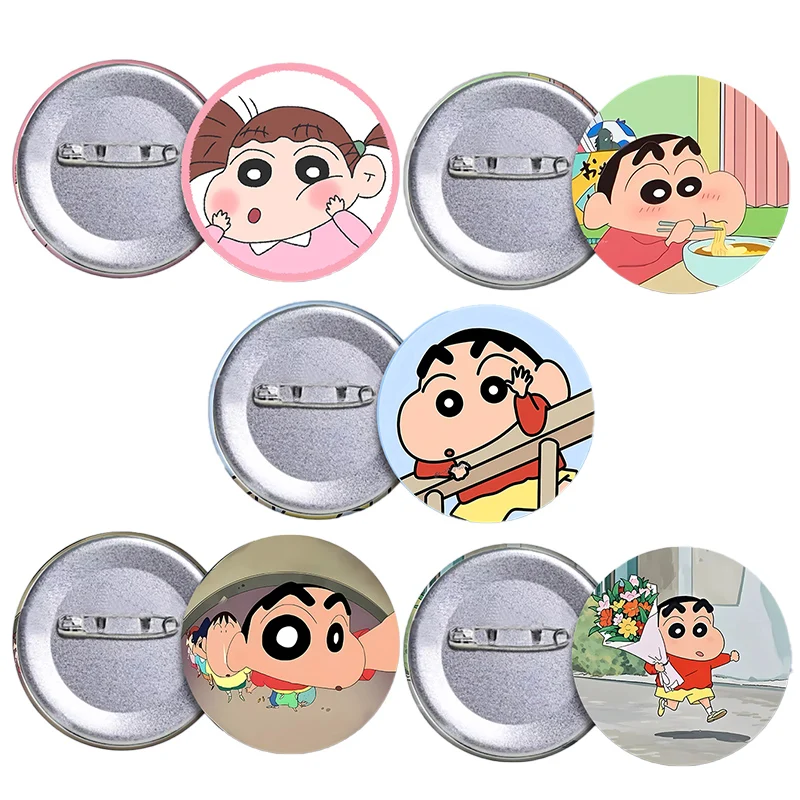 Crayon Shin-chan Badge Anime Peripheral Anime Cartoon Brooch Japanese Kawaii DIY Itbag Clothing Badge Collectible Kids Toy Gift
Crayon Shin-chan Badge Anime Peripheral Anime Cartoon Brooch Japanese Kawaii DIY Itbag Clothing Badge Collectible Kids Toy Gift