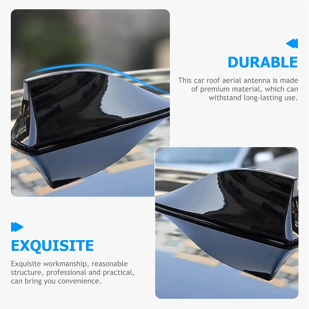 Shark Fin Antenna Metal ABS Car Roof Aerial Base Signal Booster for SUV Trucks Hatchbacks Automotive Exterior Accessories Radio
Shark Fin Antenna Metal ABS Car Roof Aerial Base Signal Booster for SUV Trucks Hatchbacks Automotive Exterior Accessories Radio