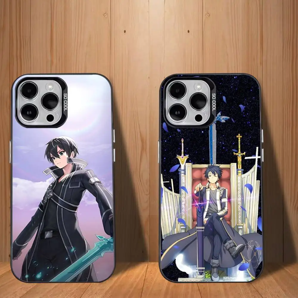 Sword Art O-Online SAO Kirigaya Phone Case For iPhone 17,16,15,14,13,12,11,Mini,Pro,SE,MAX White Matte Shockproof Cover
Sword Art O-Online SAO Kirigaya Phone Case For iPhone 17,16,15,14,13,12,11,Mini,Pro,SE,MAX White Matte Shockproof Cover