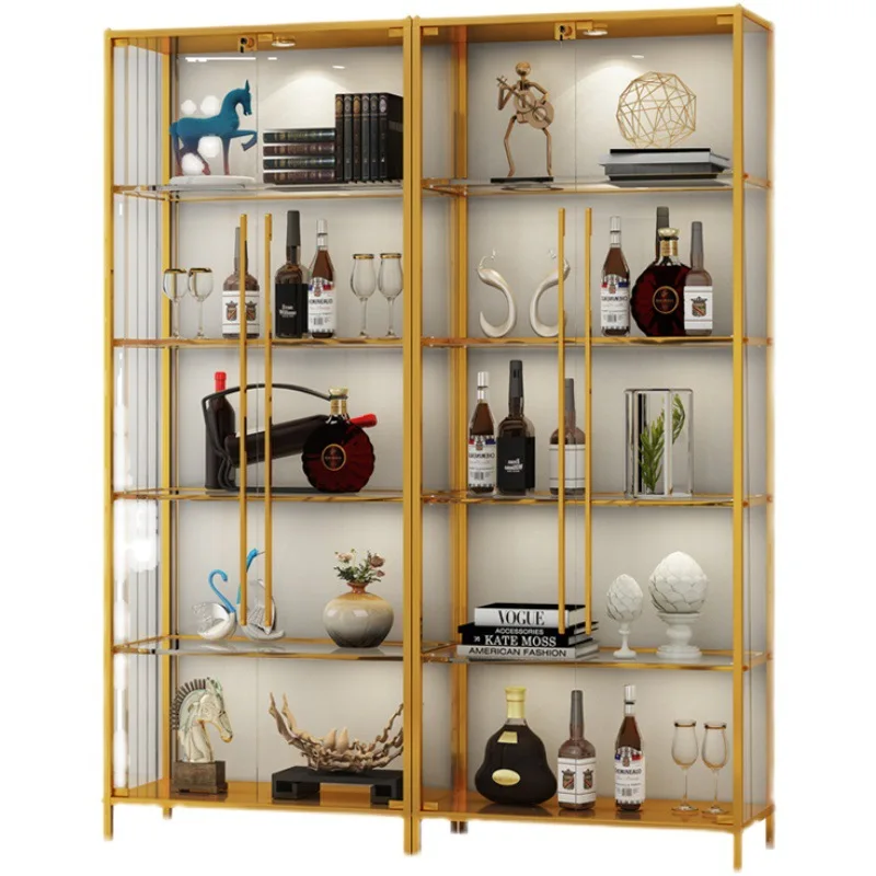 Light luxury glass wine cabinet, modern simplicity, living room glass display cabinet, display storage
Light luxury glass wine cabinet, modern simplicity, living room glass display cabinet, display storage