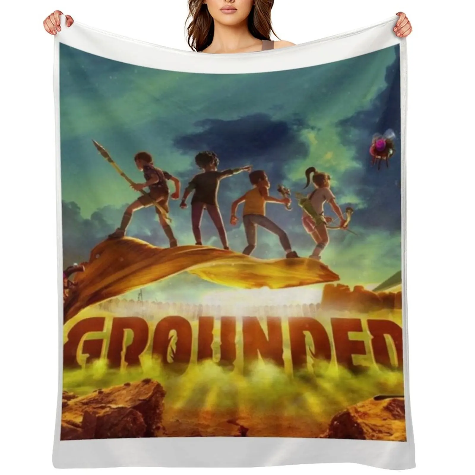 Grounded Game poster Throw Blanket Soft wednesday Soft Plaid Summer Blankets
Grounded Game poster Throw Blanket Soft wednesday Soft Plaid Summer Blankets