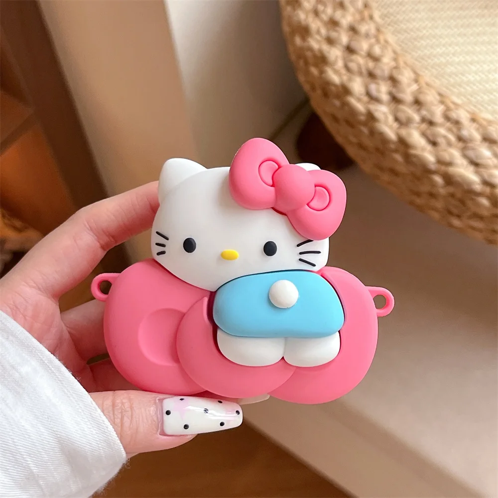 3D HelloKitty Handbag Kawaii Earphone case Silicone Cover for Apple AirPods 4 Pro3 Pro2 4 Cover AirPods Pro3 Headphone Case Cove
3D HelloKitty Handbag Kawaii Earphone case Silicone Cover for Apple AirPods 4 Pro3 Pro2 4 Cover AirPods Pro3 Headphone Case Cove