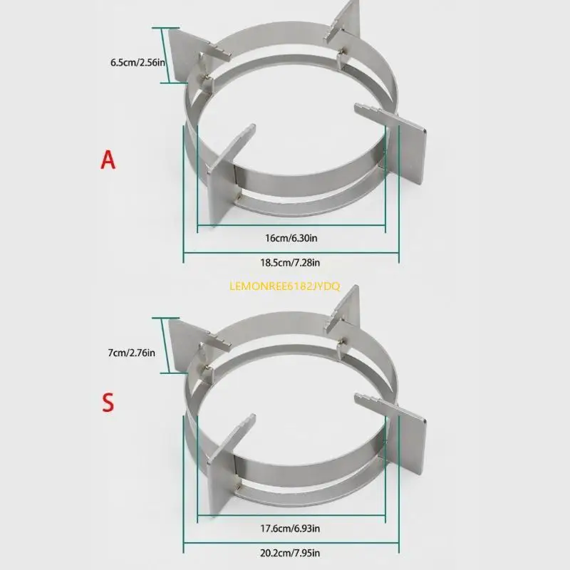 M7DF Stainless Steel Windproof Gas Stove Support Stand Corrosion Resistant Gas Cooker Holder for Home and Outdoor Cooking
M7DF Stainless Steel Windproof Gas Stove Support Stand Corrosion Resistant Gas Cooker Holder for Home and Outdoor Cooking
