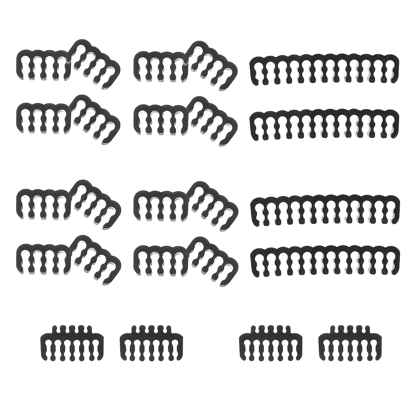 24pcs Cable Management Comb Wire Organizer 24PIN 8PIN Power Cord Straps Heavy Duty Zip Ties Desktop Wire Organizer Cable Clips
24pcs Cable Management Comb Wire Organizer 24PIN 8PIN Power Cord Straps Heavy Duty Zip Ties Desktop Wire Organizer Cable Clips