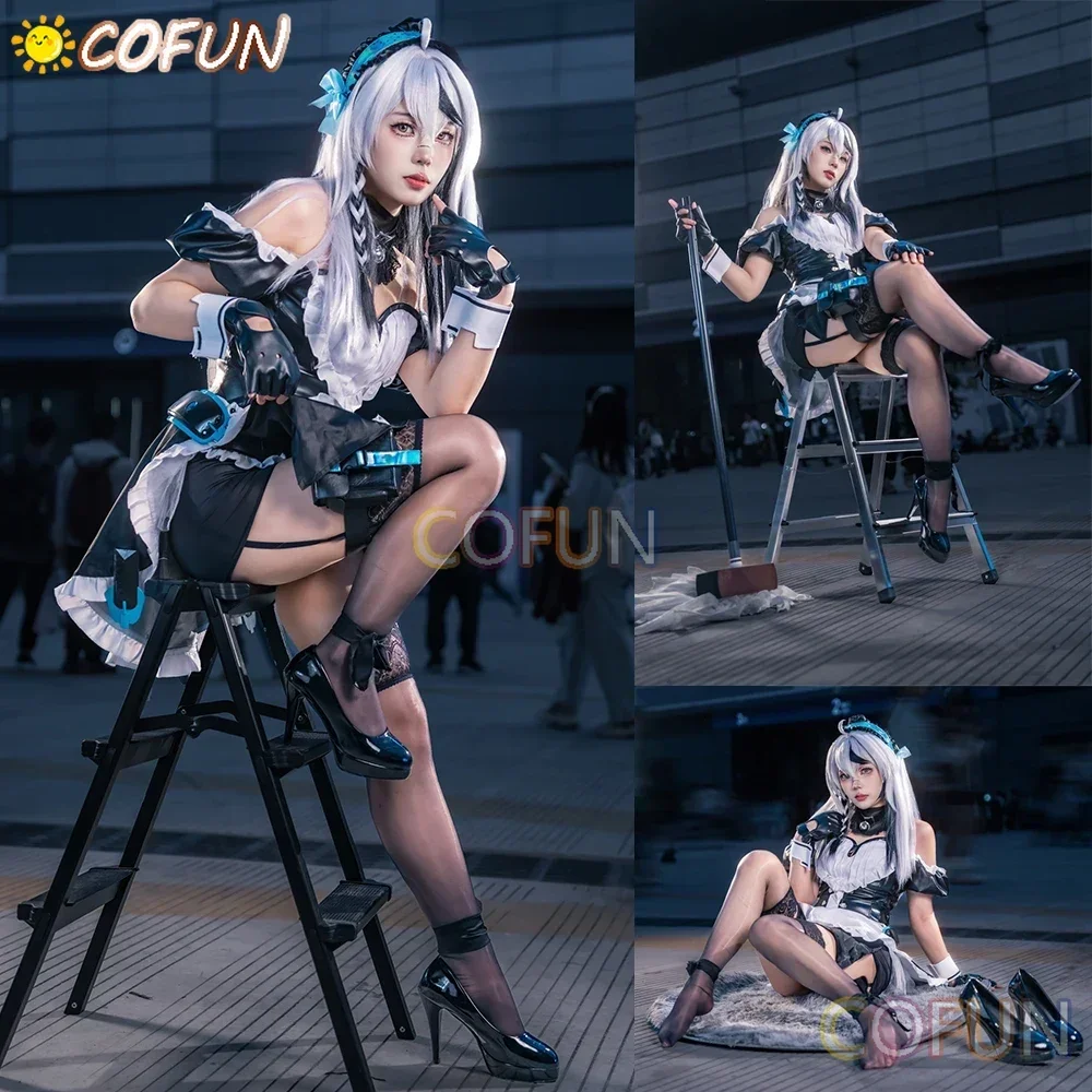 COFUN Game Project Snow Snowbreak: Containment Zone Cherno Kegaard Cosplay Costume Apprentice Maid Dress Female Party Clothing N
COFUN Game Project Snow Snowbreak: Containment Zone Cherno Kegaard Cosplay Costume Apprentice Maid Dress Female Party Clothing N