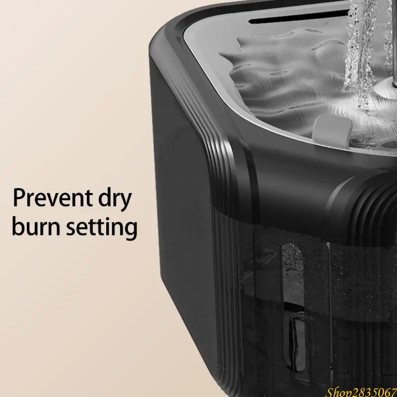 Automatic Circulating Pet Water Dispenser 2.8L Capacity Antislip Base Stainless Steel Water Fountain for Home Office Use 831F
Automatic Circulating Pet Water Dispenser 2.8L Capacity Antislip Base Stainless Steel Water Fountain for Home Office Use 831F