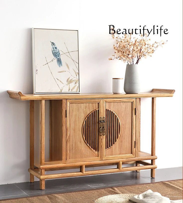 Nordic Retro Solid Wood Console Tables Household Minimalist Side View Sets a Long Narrow Table
Nordic Retro Solid Wood Console Tables Household Minimalist Side View Sets a Long Narrow Table