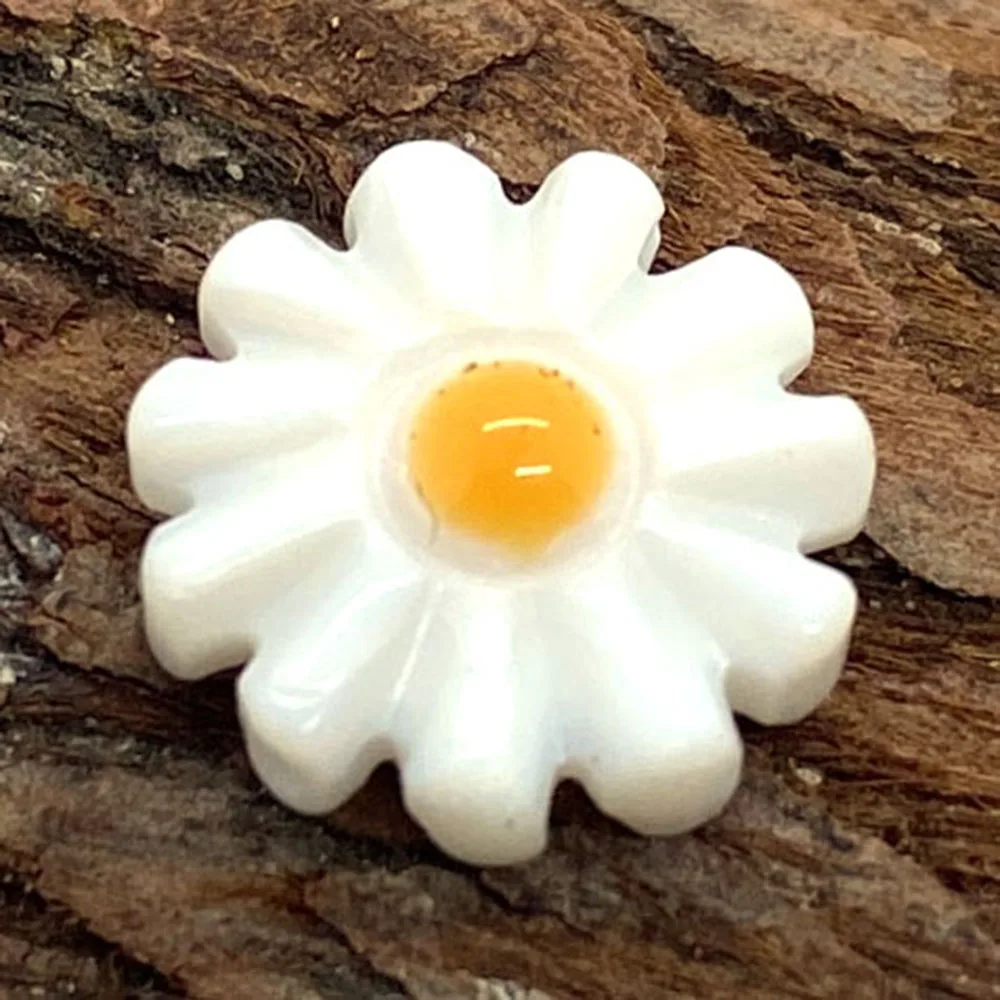 10pcs Daisy-shaped Natural Shell Beads 6-12mm Polished Straight-hole Freshwater Shell Loose Bead For DIY Necklace Bracelet Gift
10pcs Daisy-shaped Natural Shell Beads 6-12mm Polished Straight-hole Freshwater Shell Loose Bead For DIY Necklace Bracelet Gift