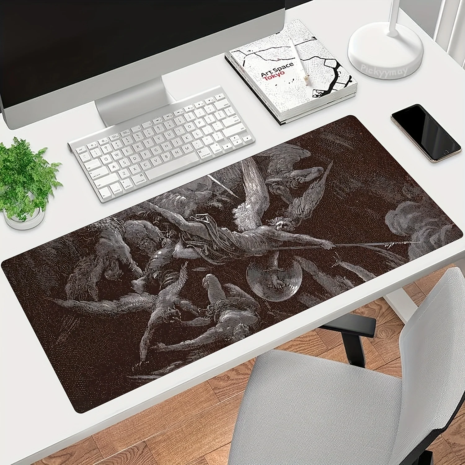 Gothic Hell Devil Mouse Pad Large Rubber Base Non-slip PC Desk Accessories Mousepad for Office and Gamer Keyboard Mats Decor Mat
Gothic Hell Devil Mouse Pad Large Rubber Base Non-slip PC Desk Accessories Mousepad for Office and Gamer Keyboard Mats Decor Mat