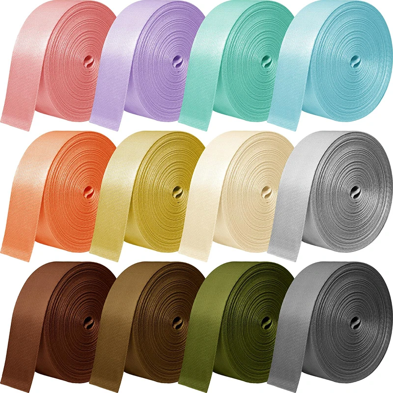 45M 20-50mm Nylon Webbing Tape Bags Strap Garment Decorative Ribbons for Sewing Material Safety Belt Webbings DIY Accessories
45M 20-50mm Nylon Webbing Tape Bags Strap Garment Decorative Ribbons for Sewing Material Safety Belt Webbings DIY Accessories