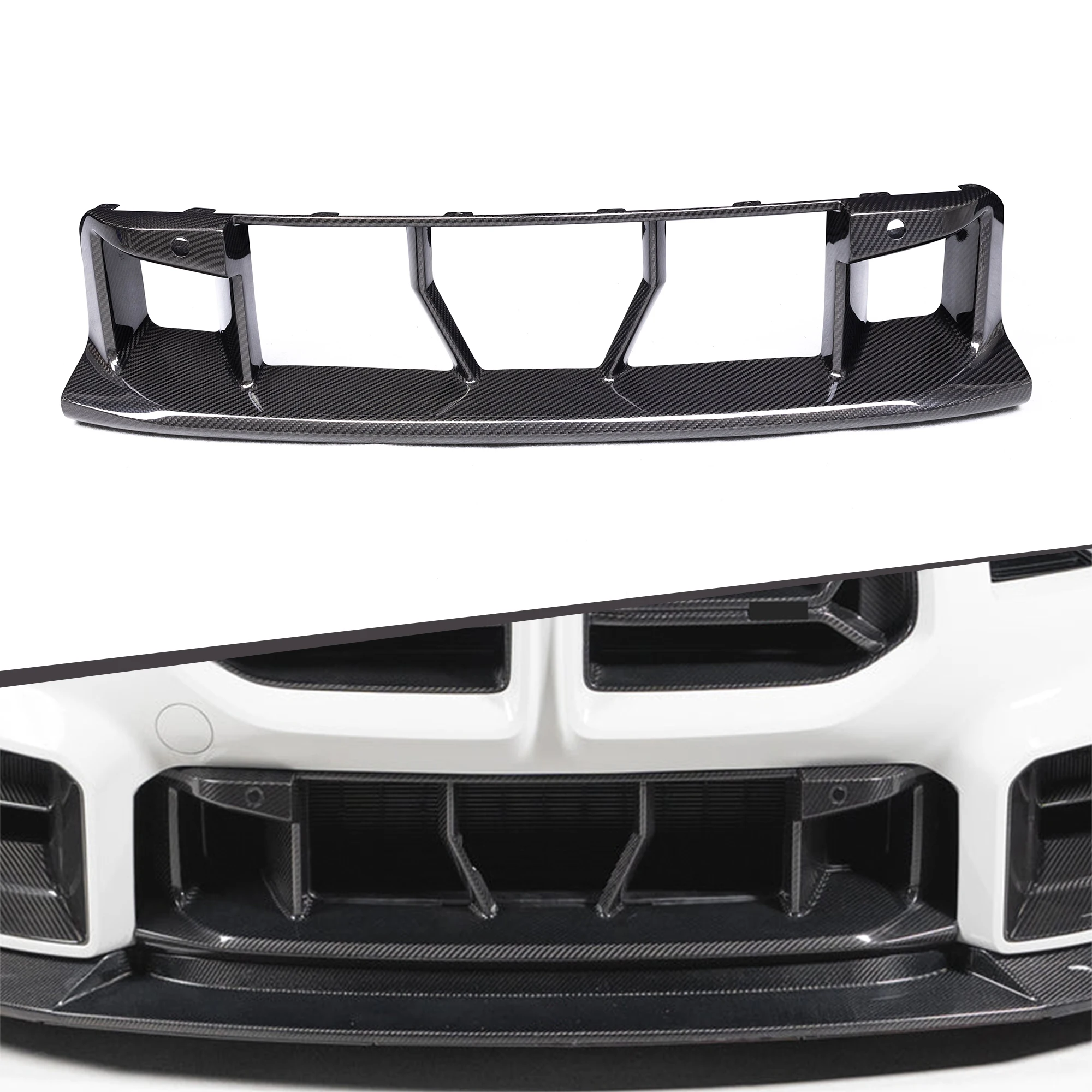 Dry Carbon Replacement Lower Grille Performance Exterior Custom Styling Upgrade Accessory For Front Bumper BMW M2 G87 2022+
Dry Carbon Replacement Lower Grille Performance Exterior Custom Styling Upgrade Accessory For Front Bumper BMW M2 G87 2022+