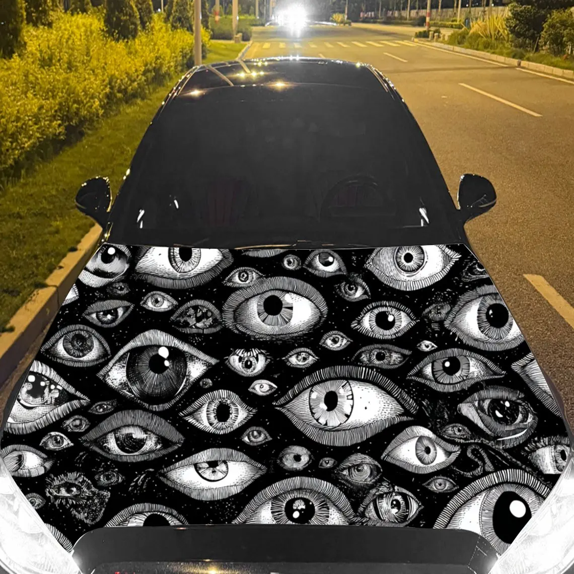 Автомобильные наклейки с несколькими глазами, наклейка на капот автомобиля, водонепроницаемые самоклеящиеся виниловые графические наклейки, декоративная защита
Автомобильные наклейки с несколькими глазами, наклейка на капот автомобиля, водонепроницаемые самоклеящиеся виниловые графические наклейки, декоративная защита