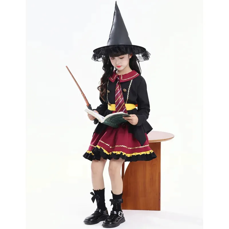 Girls Magic Cosplay Halloween Carnival Party Lolita Dress Women Movie Role Play Magician Performance Costumes Suit
Girls Magic Cosplay Halloween Carnival Party Lolita Dress Women Movie Role Play Magician Performance Costumes Suit