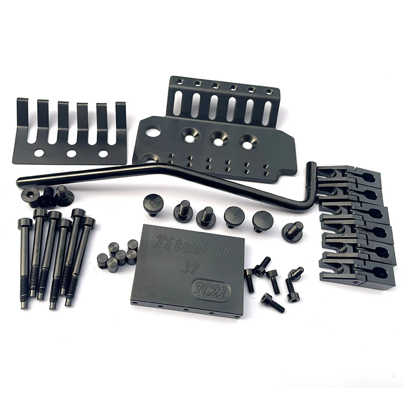titanium tremolo system locking tremolo variety of nut sizes to fit practically
titanium tremolo system locking tremolo variety of nut sizes to fit practically