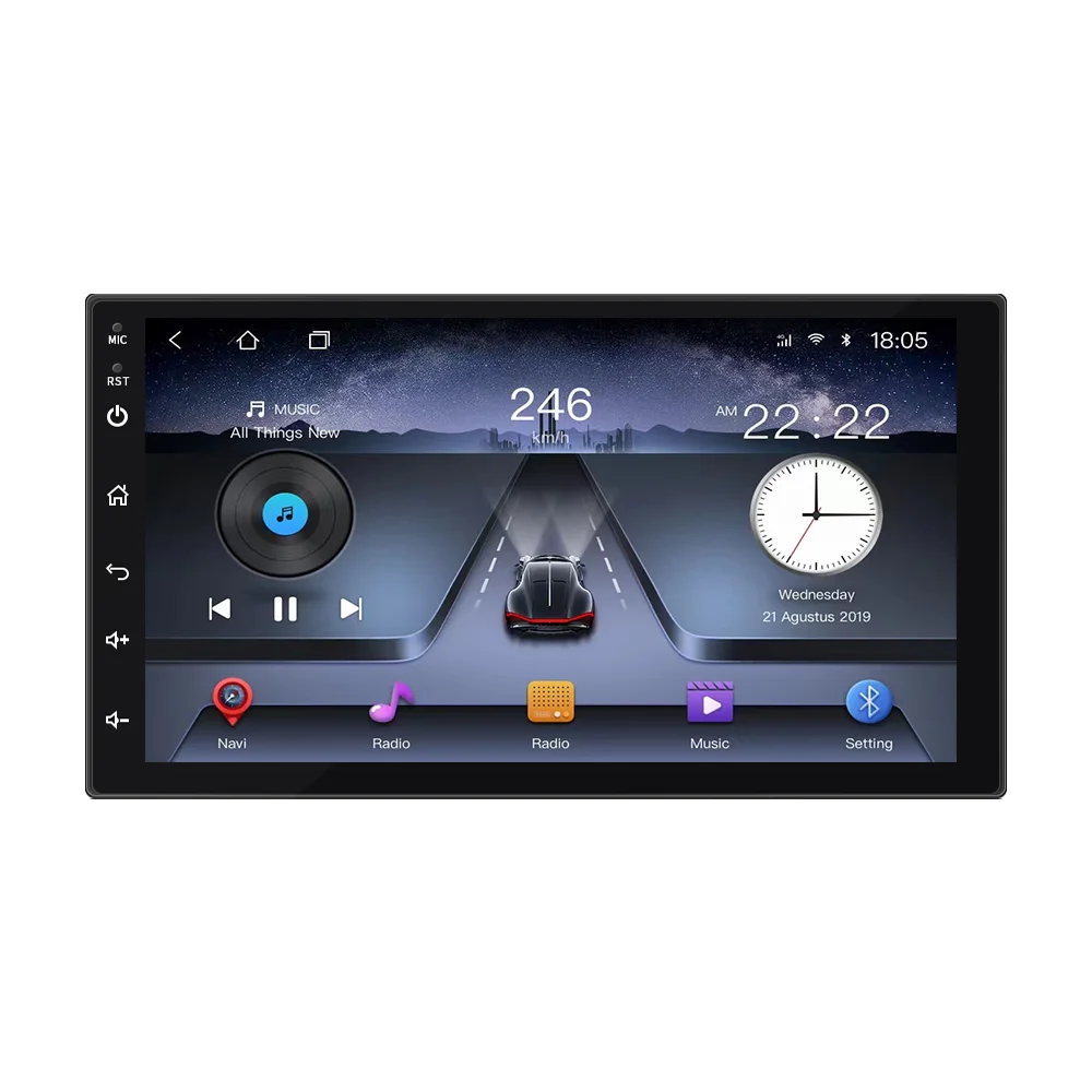 Автомобильный Android Универсальный Octa Android14 Dual Din Универсальный автомобильный Android-видеоплеер с Carplay Auto 4glte Am TS18
Автомобильный Android Универсальный Octa Android14 Dual Din Универсальный автомобильный Android-видеоплеер с Carplay Auto 4glte Am TS18