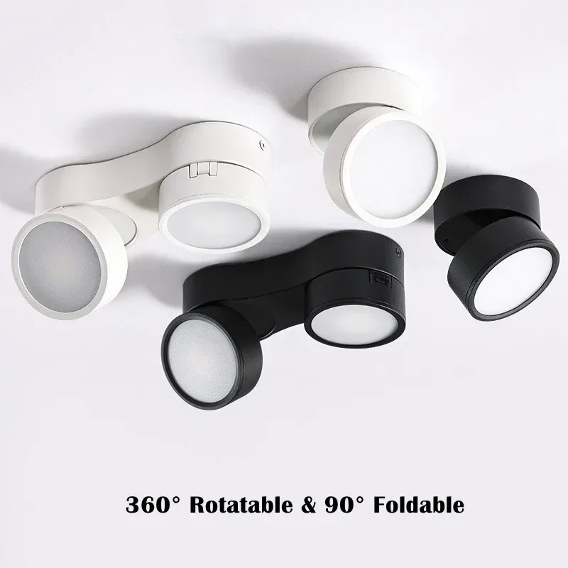 Светодиодный потолочный светильник, складной внутренний прожектор, потолочный точечный светильник для поверхностного монтажа, светодиодный светильник, светодиодный светильник для гостиной, прихожей, спальни, светильник
Светодиодный потолочный светильник, складной внутренний прожектор, потолочный точечный светильник для поверхностного монтажа, светодиодный светильник, светодиодный светильник для гостиной, прихожей, спальни, светильник