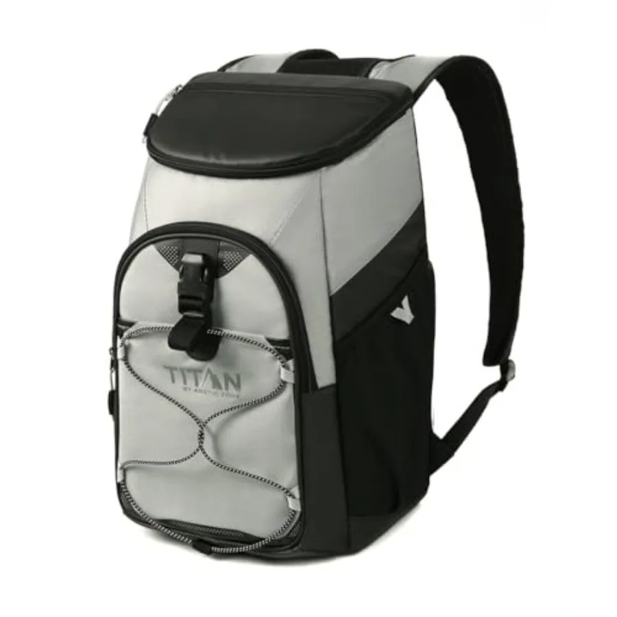 Backpack Cooler for lunch picnic and travel, insulated soft-sided bag with leak-proof lining and padded straps, black, 24-can c
Backpack Cooler for lunch picnic and travel, insulated soft-sided bag with leak-proof lining and padded straps, black, 24-can c