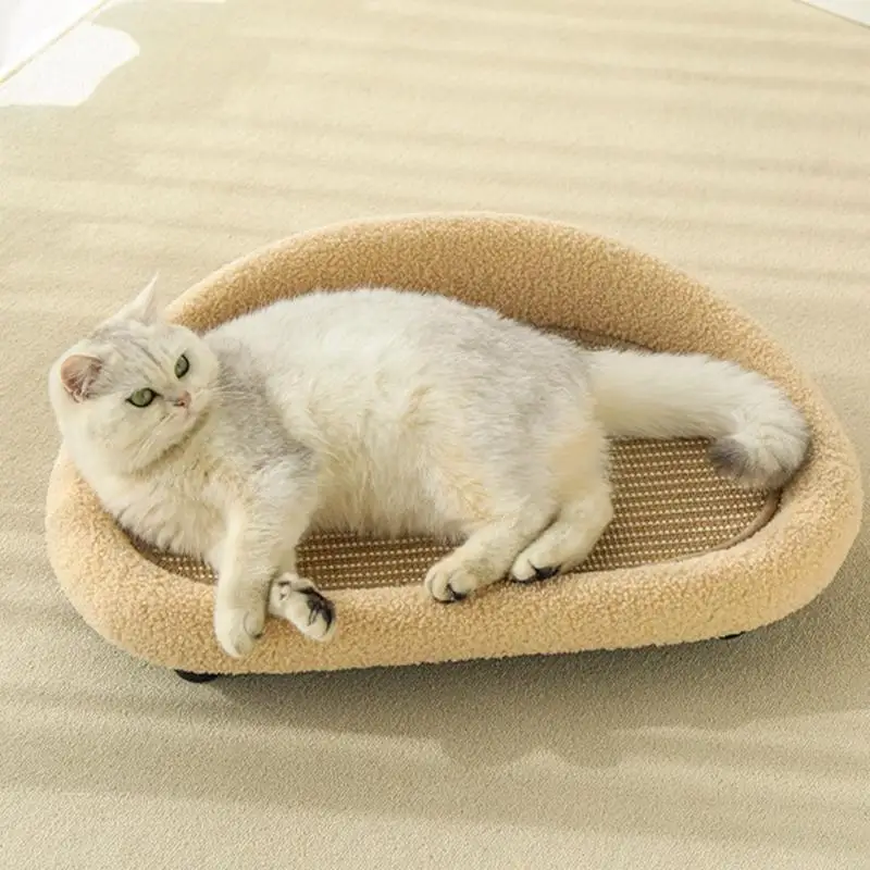 Woven Pet Bed for Kittens Puppy Birthday Gift for Pet Scratch Resistant for Kittens Colorful Bed Nest Y5GB
Woven Pet Bed for Kittens Puppy Birthday Gift for Pet Scratch Resistant for Kittens Colorful Bed Nest Y5GB
