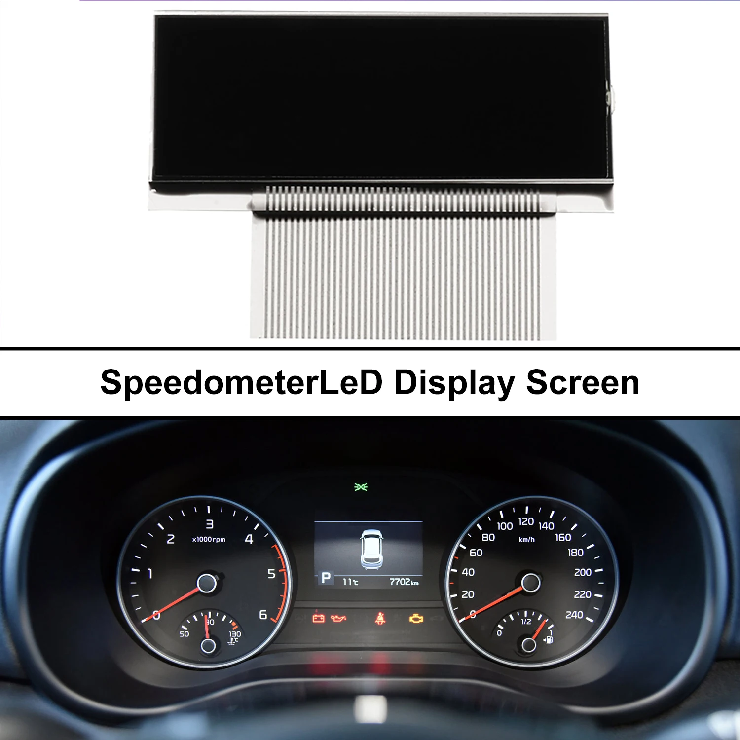 PANGOLIN Car LCD Screen Speedometer Display Dashboard Monitor for BMW E34 Black Plastic 7.5x5 5cm Durable Correct Connector
PANGOLIN Car LCD Screen Speedometer Display Dashboard Monitor for BMW E34 Black Plastic 7.5x5 5cm Durable Correct Connector