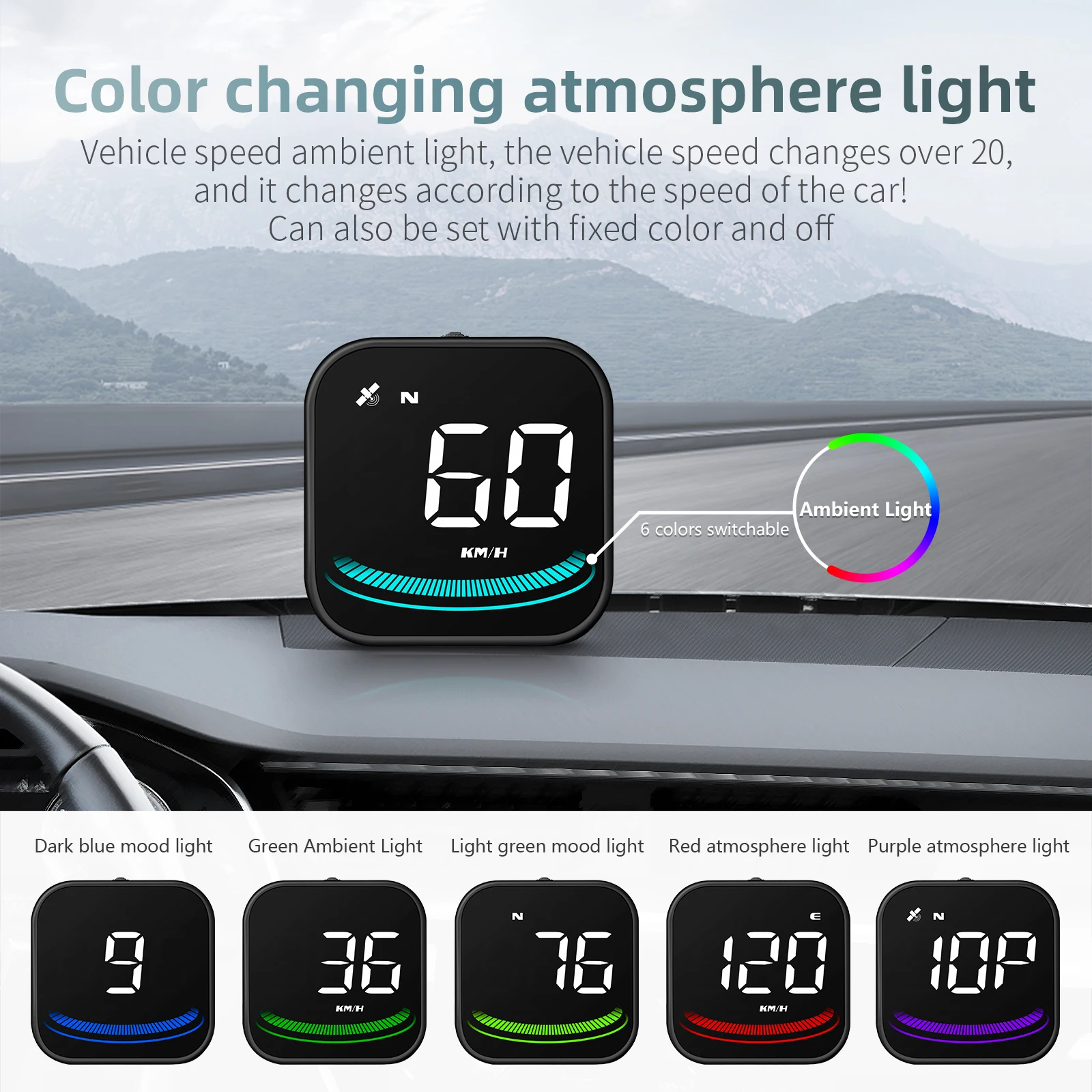 G4 GPS Smart Gauge Head Up Display Светодиодный автоматический спидометр с напоминанием о тревоге KMH MPH Компас Автомобильные аксессуары для всех автомобилей
G4 GPS Smart Gauge Head Up Display Светодиодный автоматический спидометр с напоминанием о тревоге KMH MPH Компас Автомобильные аксессуары для всех автомобилей