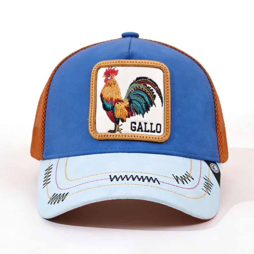 Spring New Animal Embroidery Net Rooster Hat Male and Female Animal Baseball Hat Street Dance Hip Hop Duck Tongue Hat
Spring New Animal Embroidery Net Rooster Hat Male and Female Animal Baseball Hat Street Dance Hip Hop Duck Tongue Hat