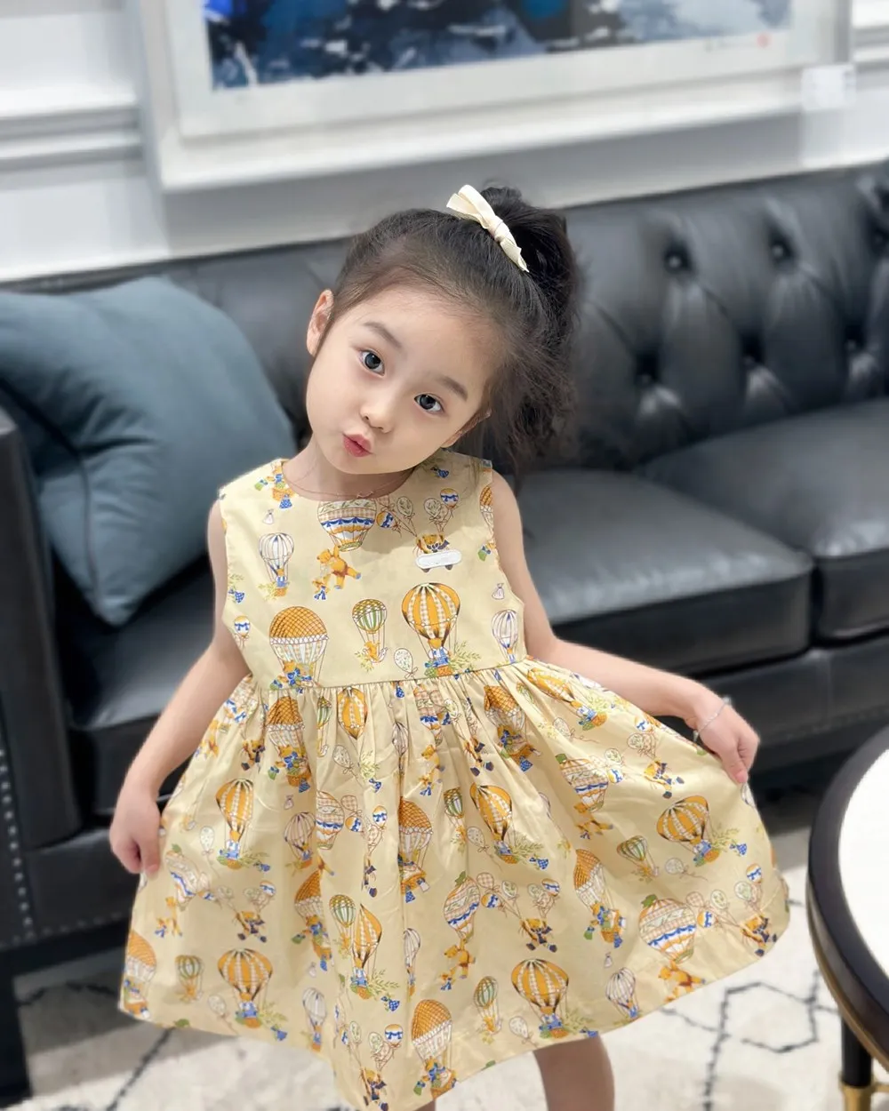 baby girls clothes kids dress summer girls dress Cartoon balloon printed girl vest dress
baby girls clothes kids dress summer girls dress Cartoon balloon printed girl vest dress