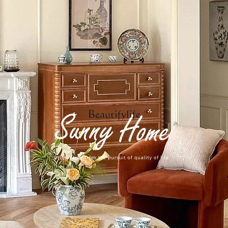 yj32 American retro solid wood carving flower bedroom chest cabinet antique wall decoration storage cabinet
yj32 American retro solid wood carving flower bedroom chest cabinet antique wall decoration storage cabinet