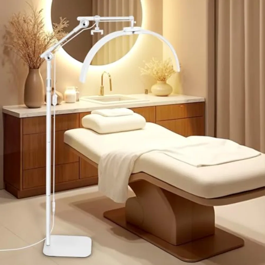 Lash Light for Eyelash Tech: Foldable Half Moon LED Lamp with Phone Holder for Eyelash Extension - Lash Artist Tech Tattoo Esth
Lash Light for Eyelash Tech: Foldable Half Moon LED Lamp with Phone Holder for Eyelash Extension - Lash Artist Tech Tattoo Esth