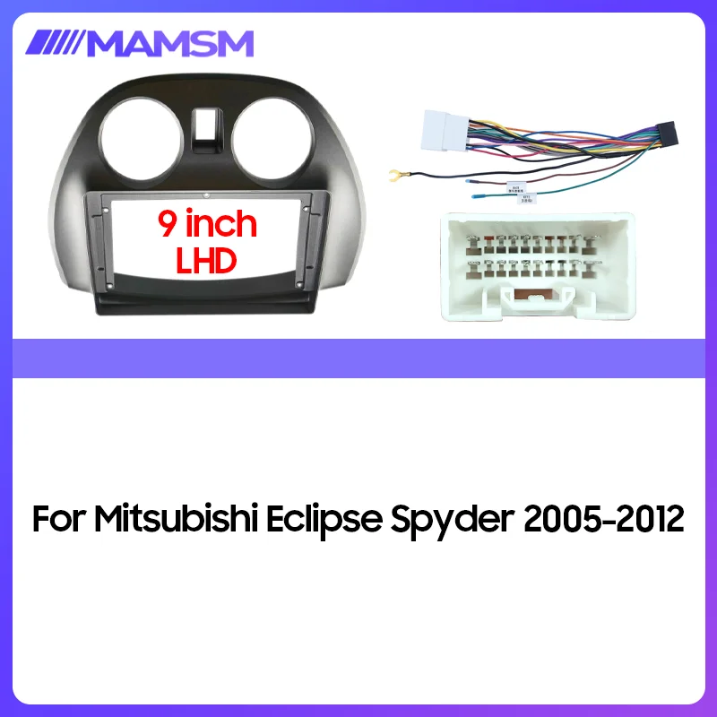 MAMSM 9 Inch LHD Car Dashboard Multimedia Radio Frame Fascia Panel Fit For Mitsubishi Eclipse Spyder 2005-2012 Android Car Radio
MAMSM 9 Inch LHD Car Dashboard Multimedia Radio Frame Fascia Panel Fit For Mitsubishi Eclipse Spyder 2005-2012 Android Car Radio