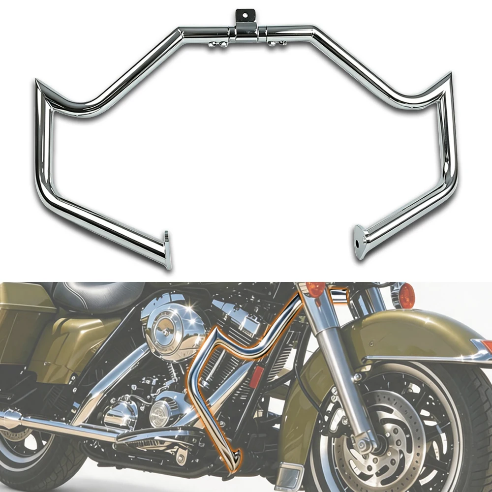 For Harley Touring 1997 - 2008 Street Glide Road King Road Glide Motorcycle Chrome Highway Engine Guard Crash Bar
For Harley Touring 1997 - 2008 Street Glide Road King Road Glide Motorcycle Chrome Highway Engine Guard Crash Bar
