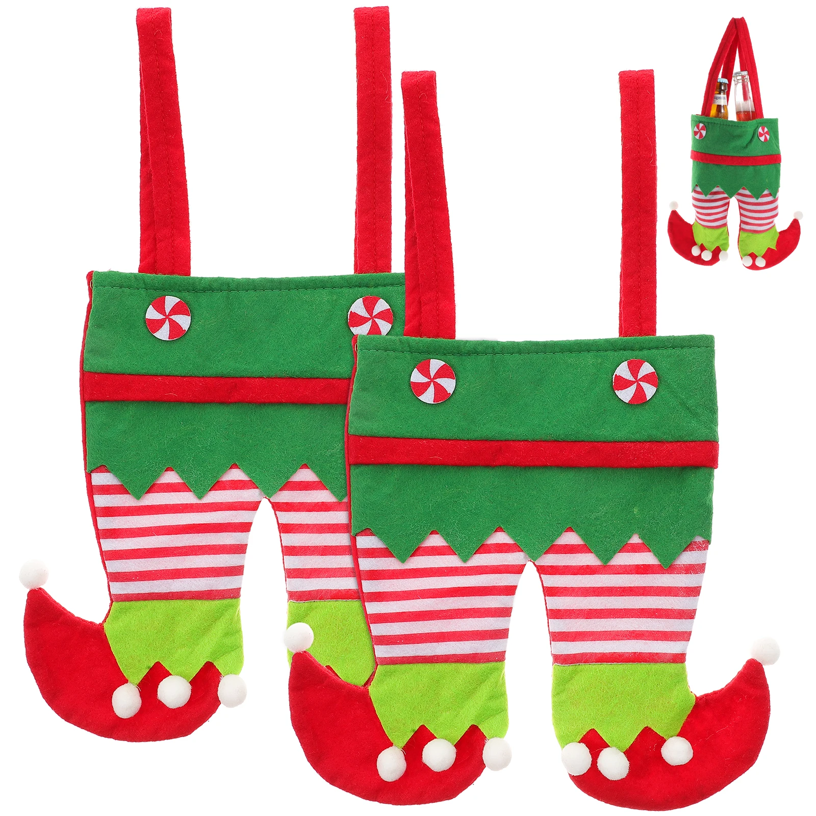 2Pcs Red Bottle Tote Bags Holiday Party Supplies Christmas Ornaments Gift Bag Decorations Festive Carrier
2Pcs Red Bottle Tote Bags Holiday Party Supplies Christmas Ornaments Gift Bag Decorations Festive Carrier