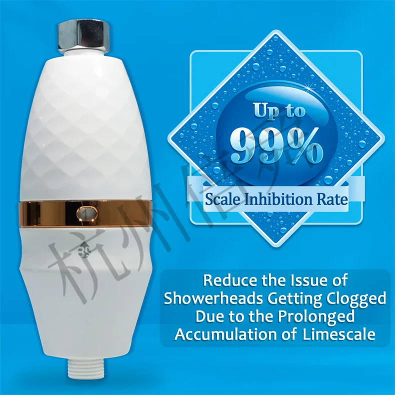 Skin Care Shower Water Purifier, Chlorine Removal Scale Inhibitor with Replaceable Filter Cartridge for Home Bathroom
Skin Care Shower Water Purifier, Chlorine Removal Scale Inhibitor with Replaceable Filter Cartridge for Home Bathroom