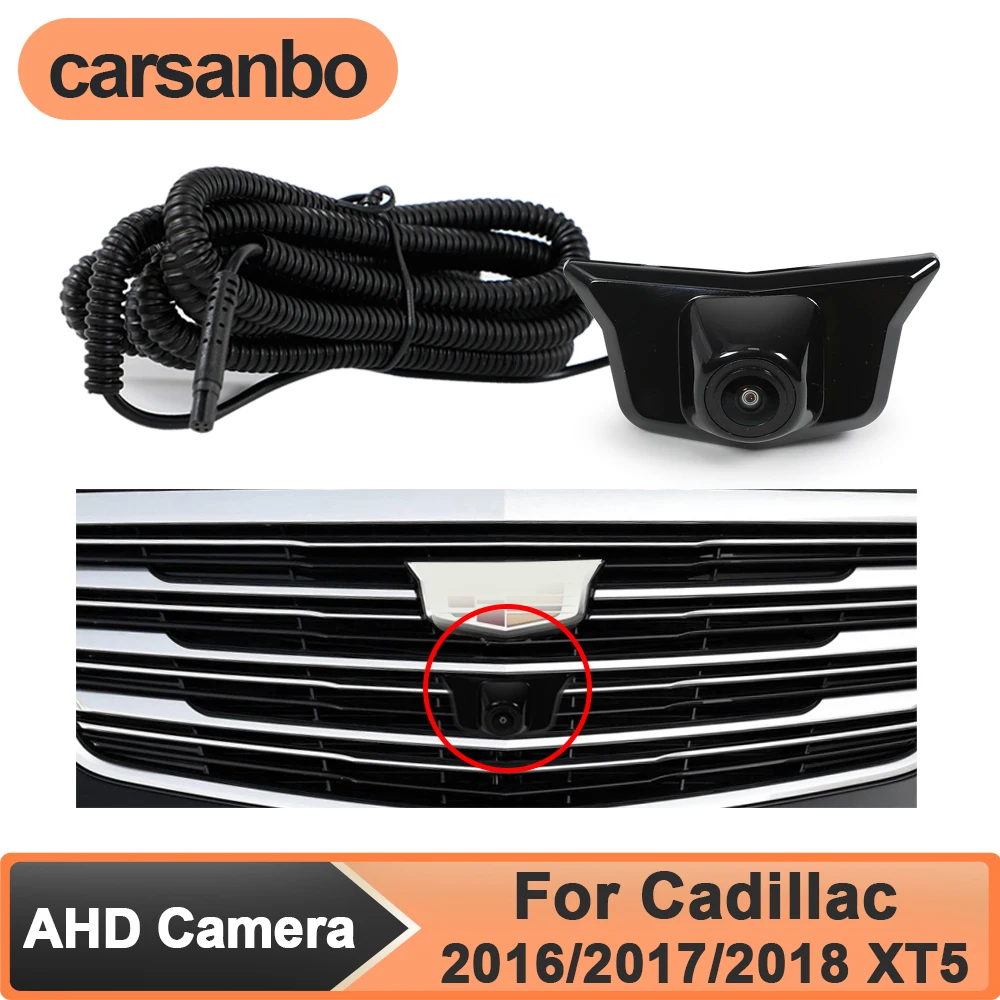 Carsanbo Night Vision AHD 1080P 150° Car Front View Camera for Cadillac 2016/2017/2018 XT5 Fisheye Waterproof Parking Monitoring
Carsanbo Night Vision AHD 1080P 150° Car Front View Camera for Cadillac 2016/2017/2018 XT5 Fisheye Waterproof Parking Monitoring