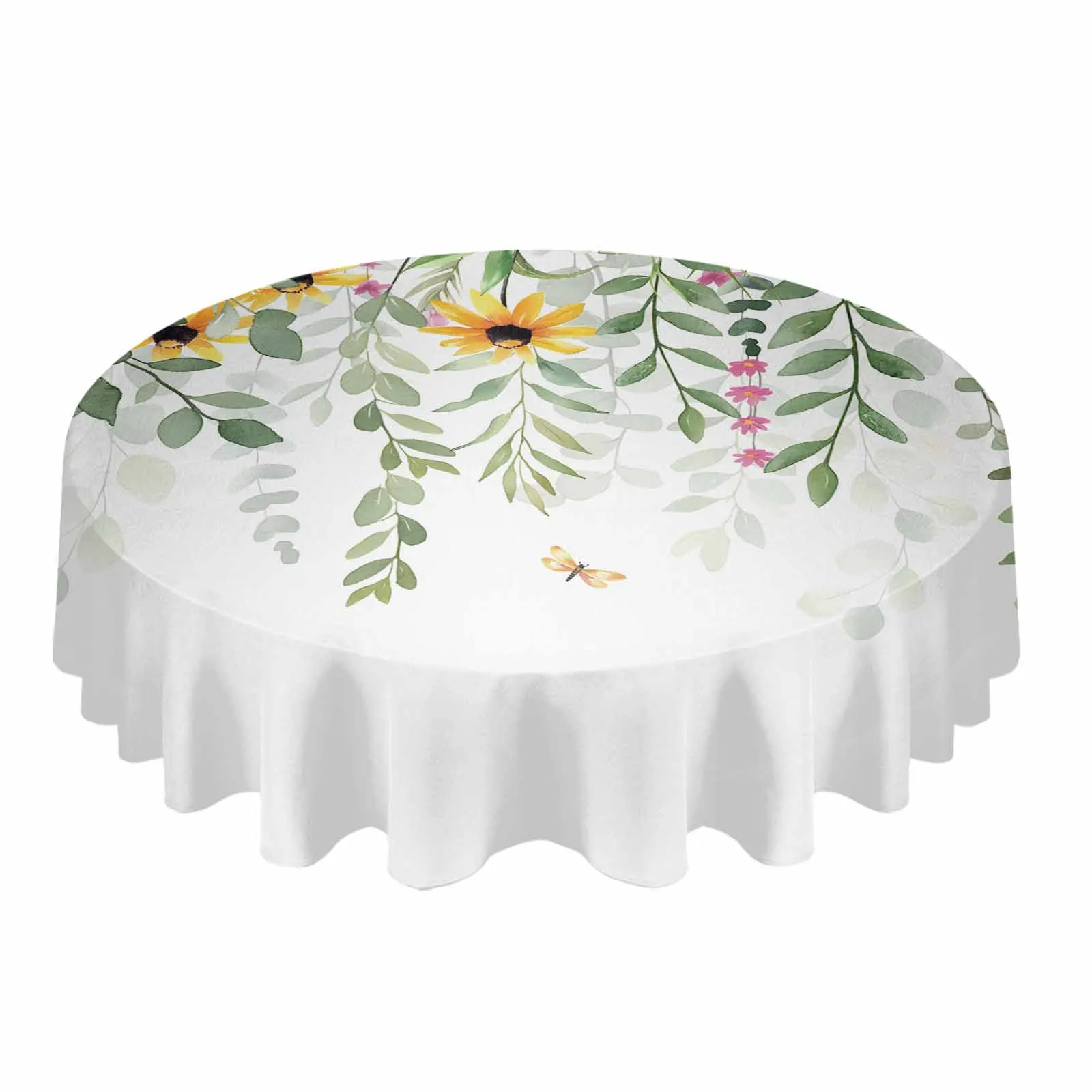 Modern Sunflower Eucalyptus Leaf Plant Waterproof Tablecloth Wedding Holiday Table Cloth Kitchen Dining Table Cover Picnic Mat
Modern Sunflower Eucalyptus Leaf Plant Waterproof Tablecloth Wedding Holiday Table Cloth Kitchen Dining Table Cover Picnic Mat