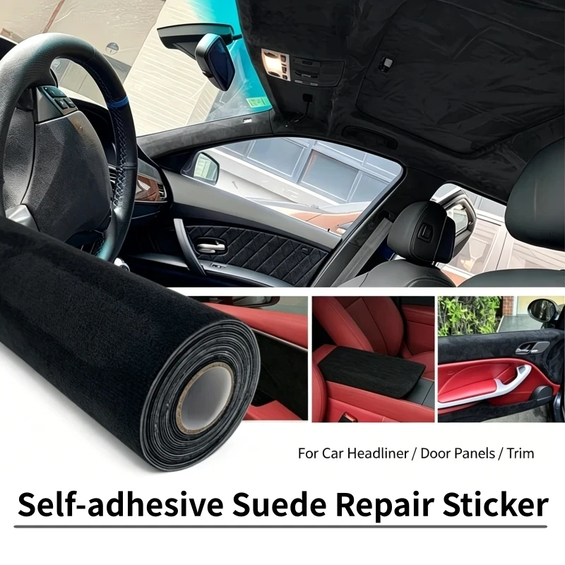 20-300cm Suede Leather Fabrics for Car Interior Modification Self-adhesive Suede Cloth DIY Door Panel Workbench Wrap Stickers
20-300cm Suede Leather Fabrics for Car Interior Modification Self-adhesive Suede Cloth DIY Door Panel Workbench Wrap Stickers