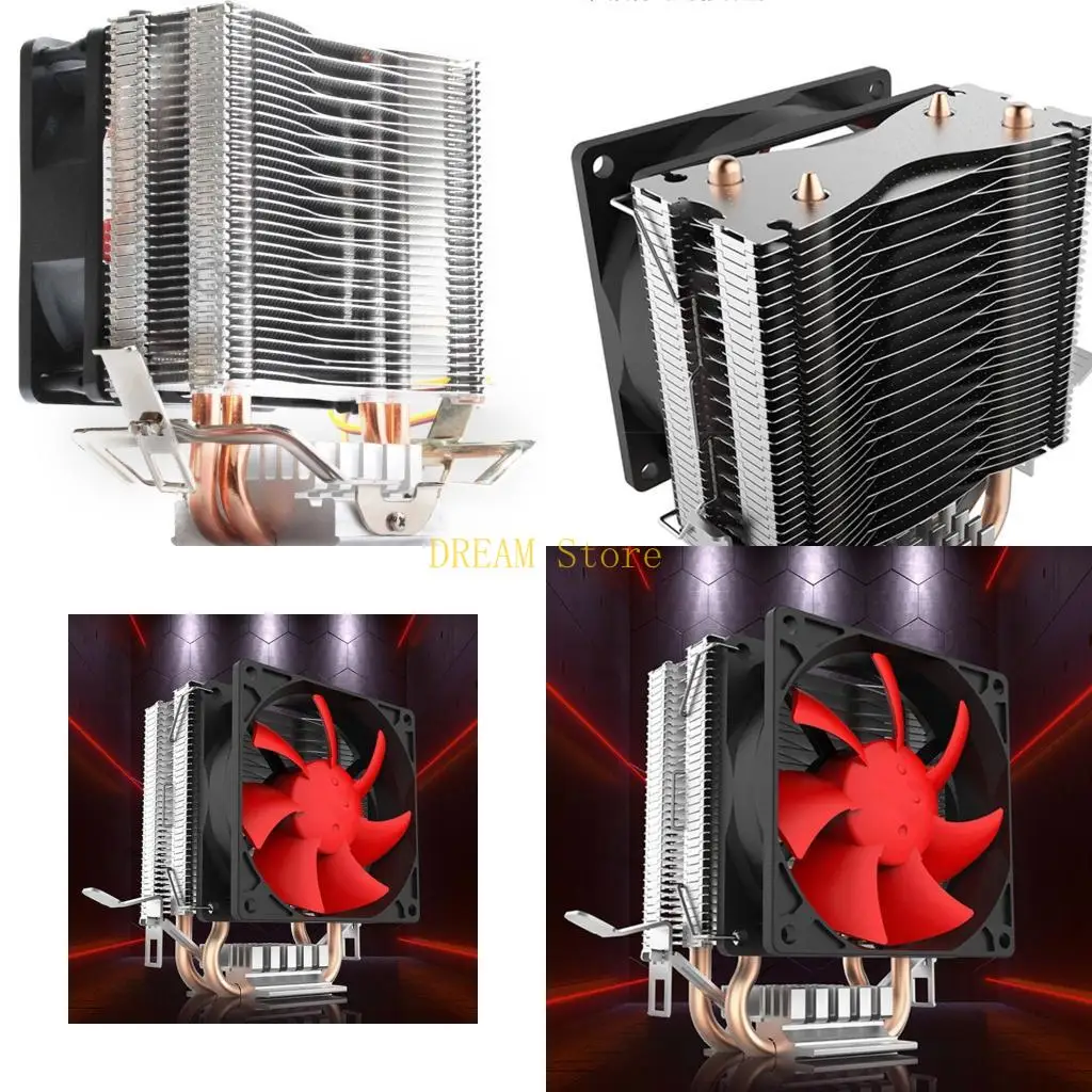 High Efficiency CPU Cooling Fan 2 Heat Pipes and 8Cm Quiet Cooling Fan best sale
High Efficiency CPU Cooling Fan 2 Heat Pipes and 8Cm Quiet Cooling Fan best sale
