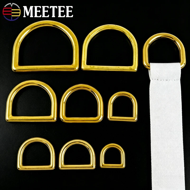 5/10Pcs 13-45mm Solid Brass Buckle D Ring Clasp for Bag Strap Webbing Dog Collar Connector Leather Craft DIY Hardware Accessory
5/10Pcs 13-45mm Solid Brass Buckle D Ring Clasp for Bag Strap Webbing Dog Collar Connector Leather Craft DIY Hardware Accessory