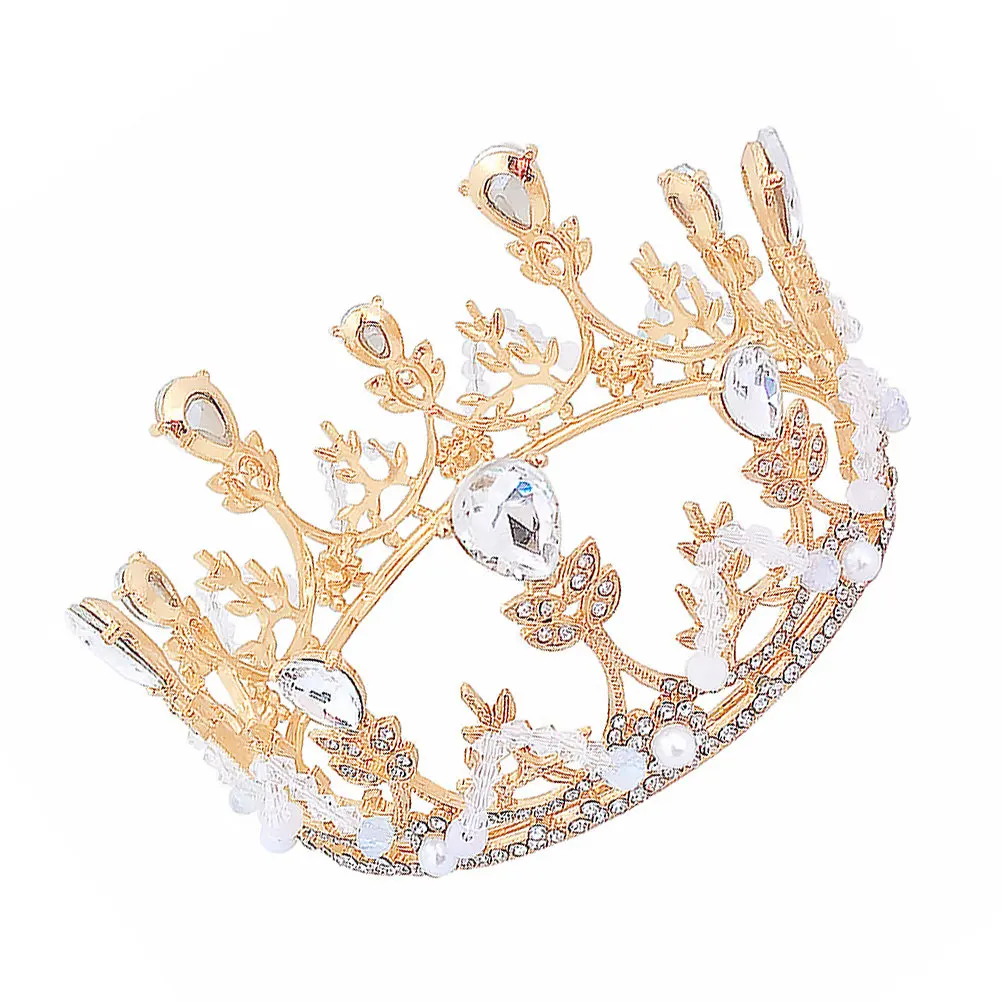1Pcs Crown Elegant Crystal Headdress Birthday Party Rhinestones Headband Headdress Crown
1Pcs Crown Elegant Crystal Headdress Birthday Party Rhinestones Headband Headdress Crown