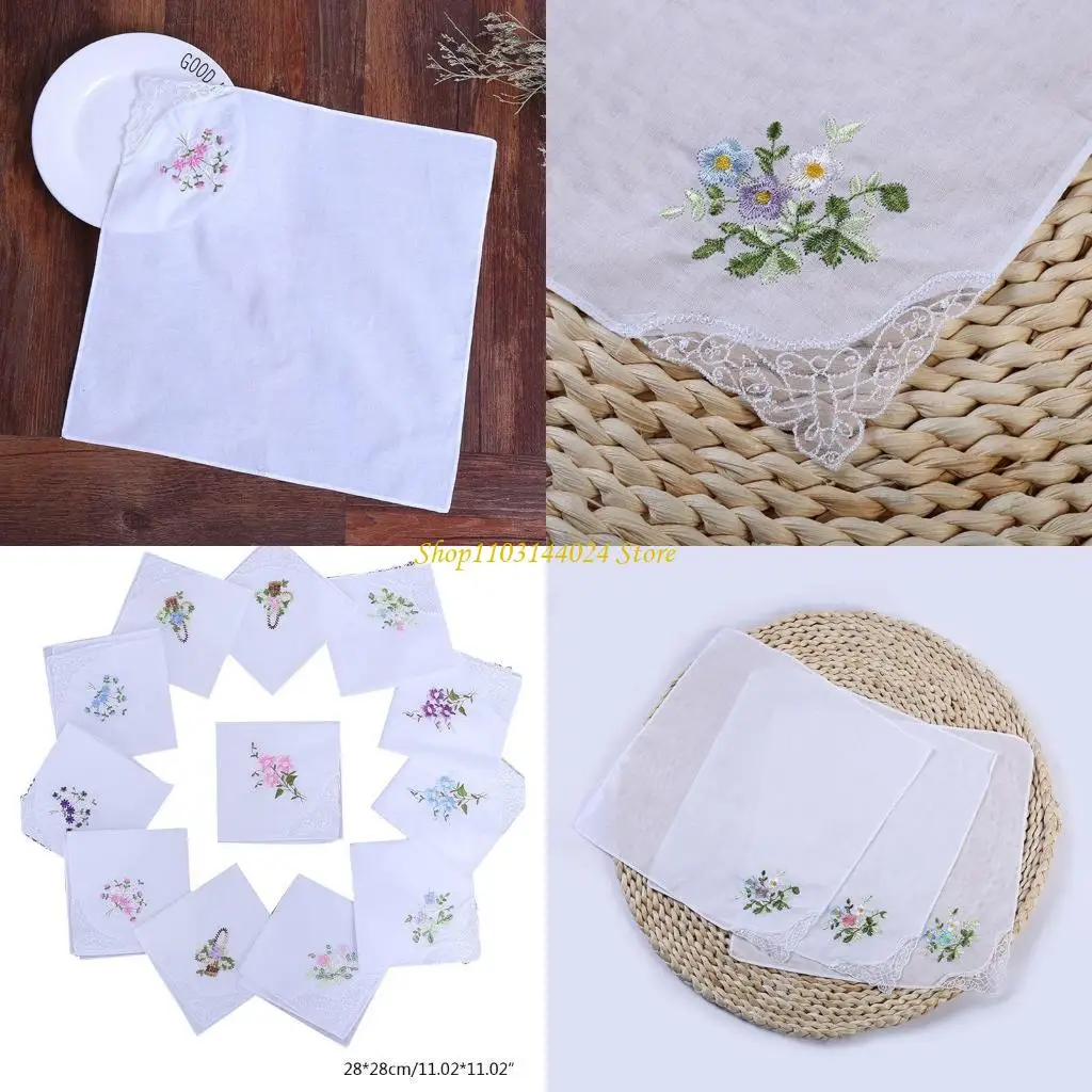 N5ce 5pcs/set 11x11 -дюймовый женский ватный хлопковой квадратный платки
N5ce 5pcs/set 11x11 -дюймовый женский ватный хлопковой квадратный платки