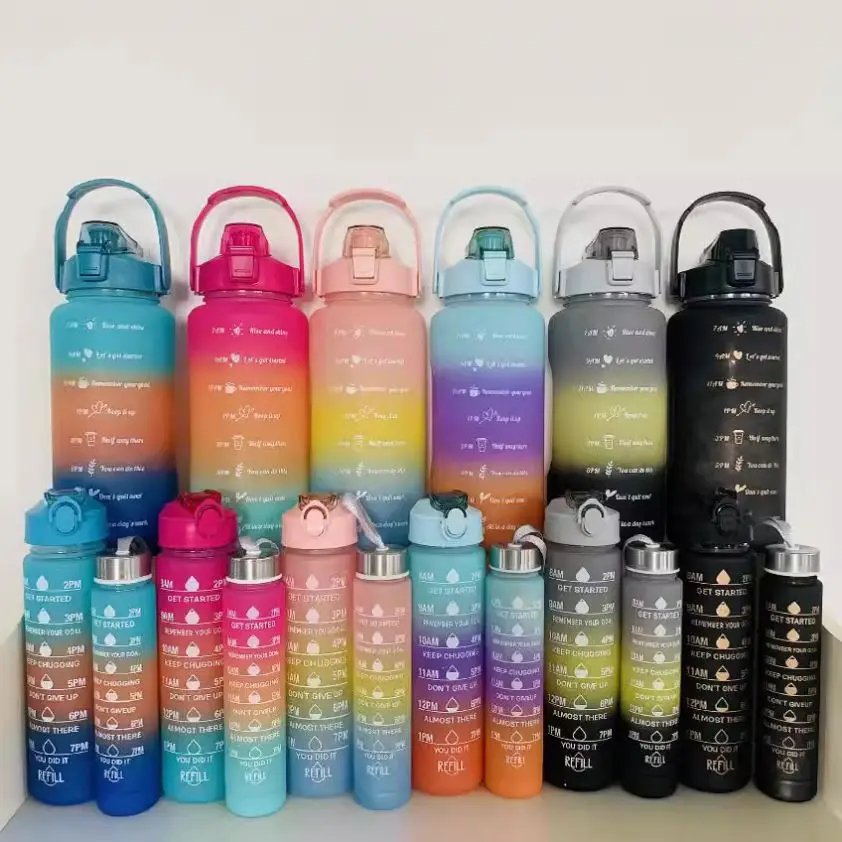 Facotry Wholesale 2pc 3 in 1 4 in 1 Botella Agua Alone 800ml 2L 300ML Termos Gym Set With Straw
Facotry Wholesale 2pc 3 in 1 4 in 1 Botella Agua Alone 800ml 2L 300ML Termos Gym Set With Straw