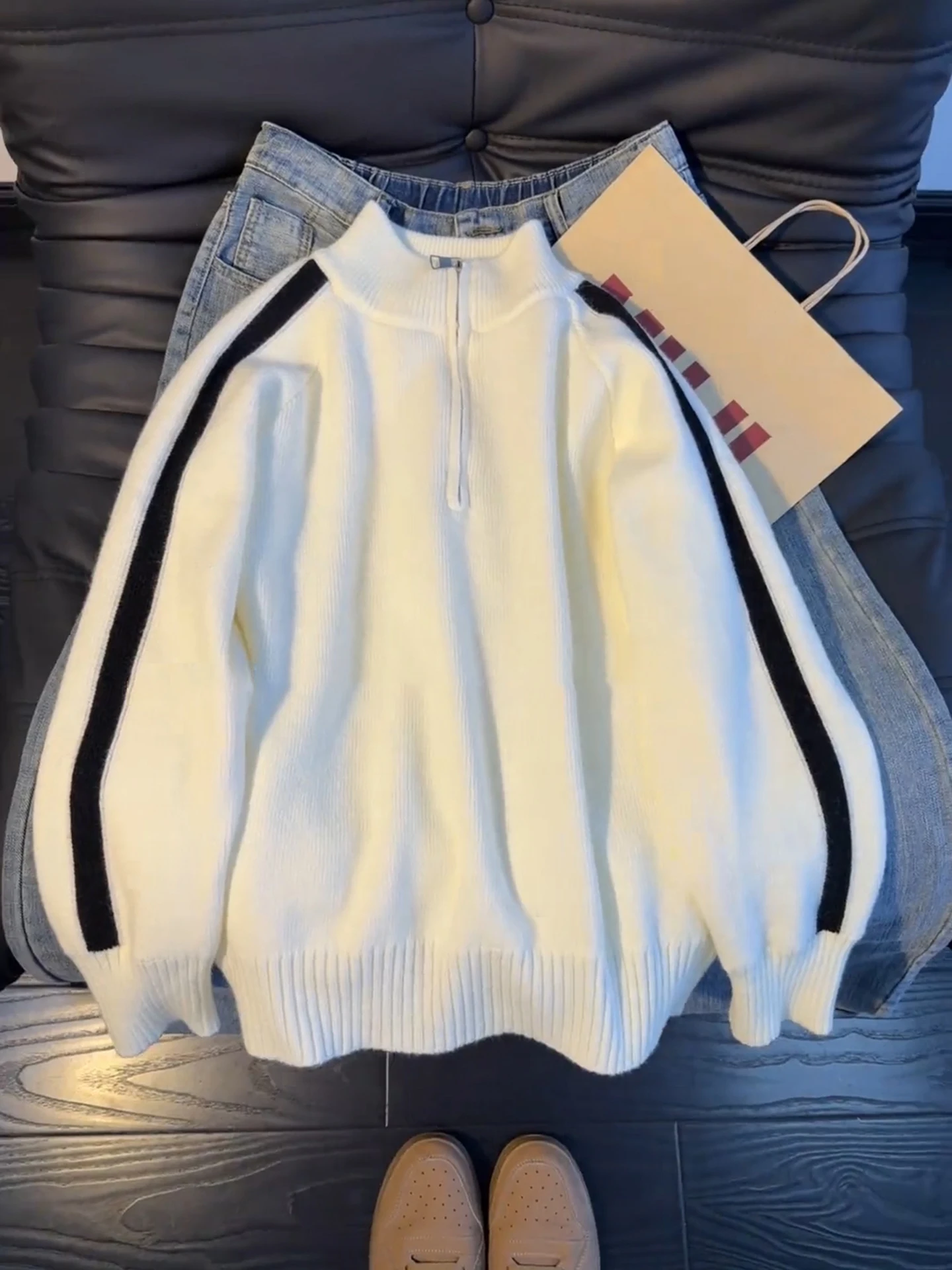 Cleanfit Thiened f-Zip Stand Collar Knitwear Men's Sle Autumn Winter Base Layer Coupling Outerwear Soft Comfortable Lo...
Cleanfit Thiened f-Zip Stand Collar Knitwear Men's Sle Autumn Winter Base Layer Coupling Outerwear Soft Comfortable Lo...