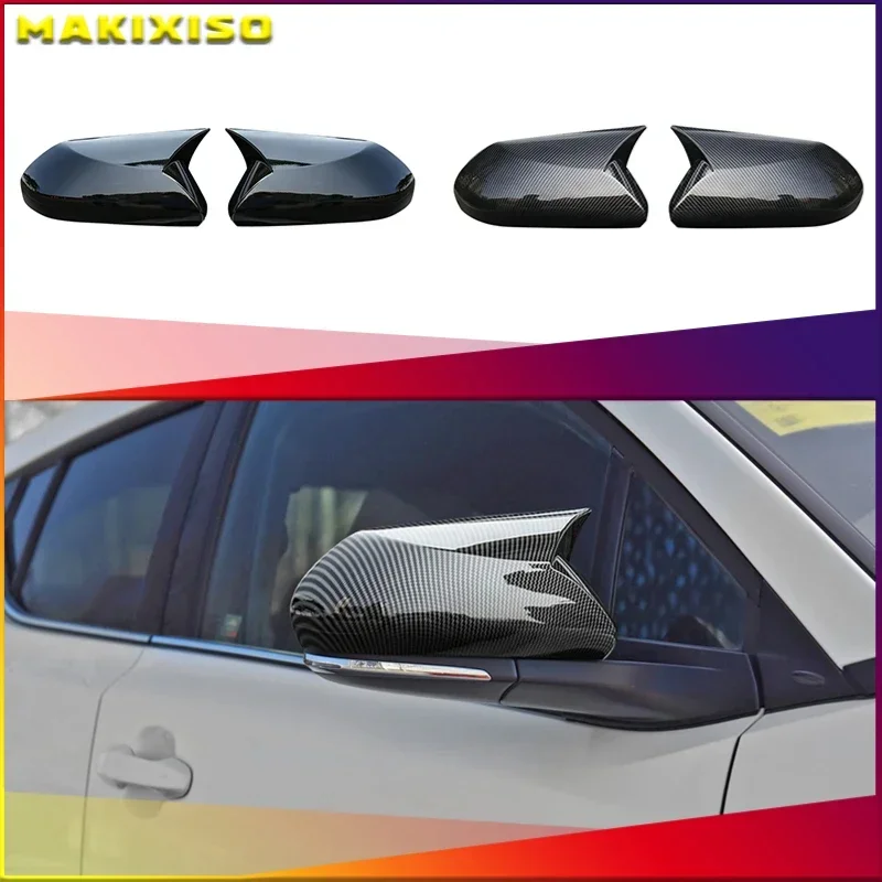 ABS 2pcs Carbon Fiber Texture Style Wing Side Rearview Mirror Cover Trim Cap Fit for Toyota C-HR CHR 2018-2020 Car Accessories
ABS 2pcs Carbon Fiber Texture Style Wing Side Rearview Mirror Cover Trim Cap Fit for Toyota C-HR CHR 2018-2020 Car Accessories