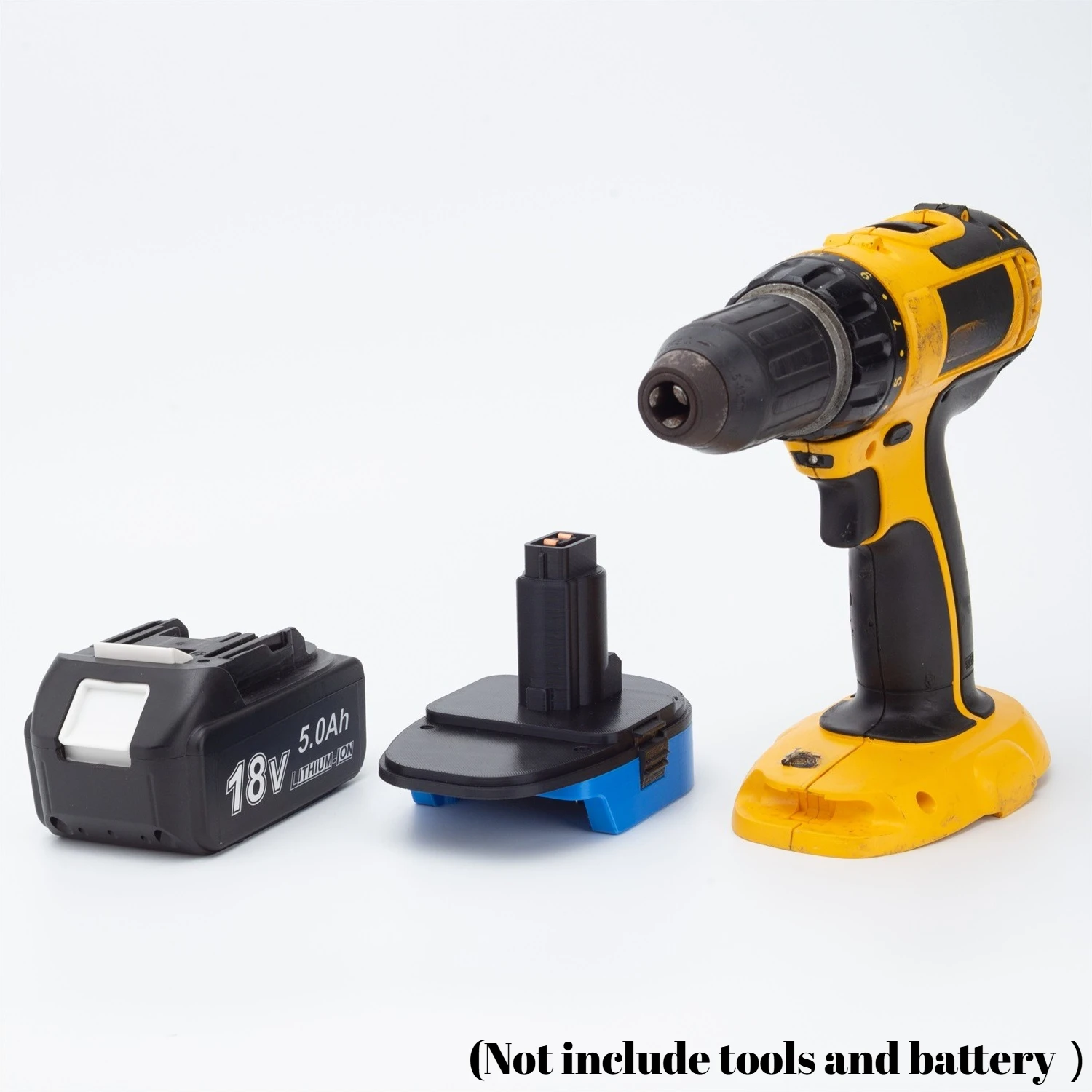 Battery Adapter For Makita / Parkside / Ridgid/ AEG 18v-20v Li-Ion Convert To Dewalt 1820 to Ni-Cd DCA1820 Power Tool
Battery Adapter For Makita / Parkside / Ridgid/ AEG 18v-20v Li-Ion Convert To Dewalt 1820 to Ni-Cd DCA1820 Power Tool