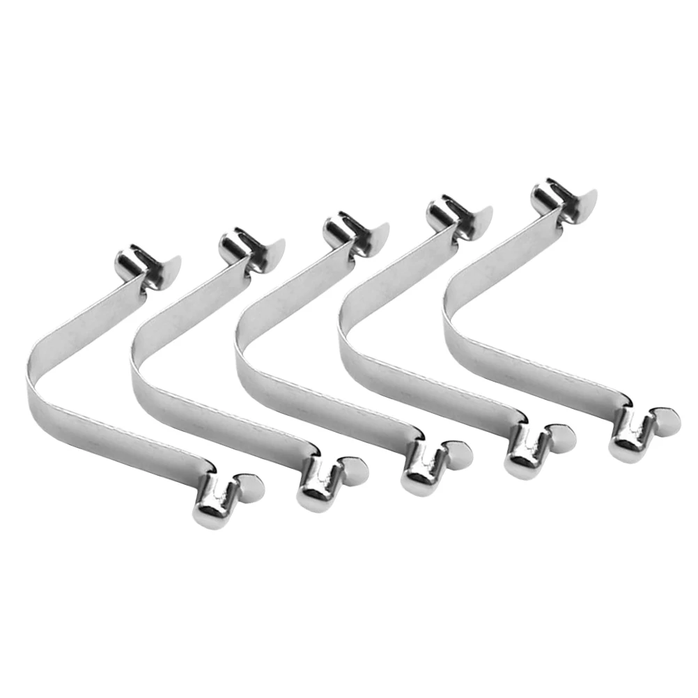 5 Pcs Pool Clip Spring Buckle Clasps Pole Clamp Atachment Clips Outdoor Rake Button
5 Pcs Pool Clip Spring Buckle Clasps Pole Clamp Atachment Clips Outdoor Rake Button
