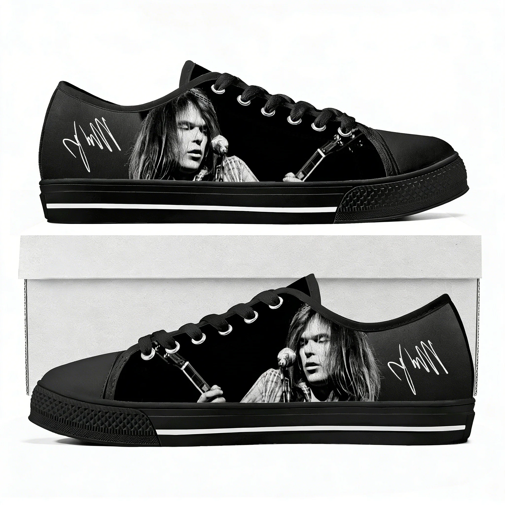 Кроссовки Neil Young Low Top High Top для мужчин, женщин и подростков, высококачественные кеды из канваса с 3D-принтом, повседневная обувь, персонализированная обувь
Кроссовки Neil Young Low Top High Top для мужчин, женщин и подростков, высококачественные кеды из канваса с 3D-принтом, повседневная обувь, персонализированная обувь