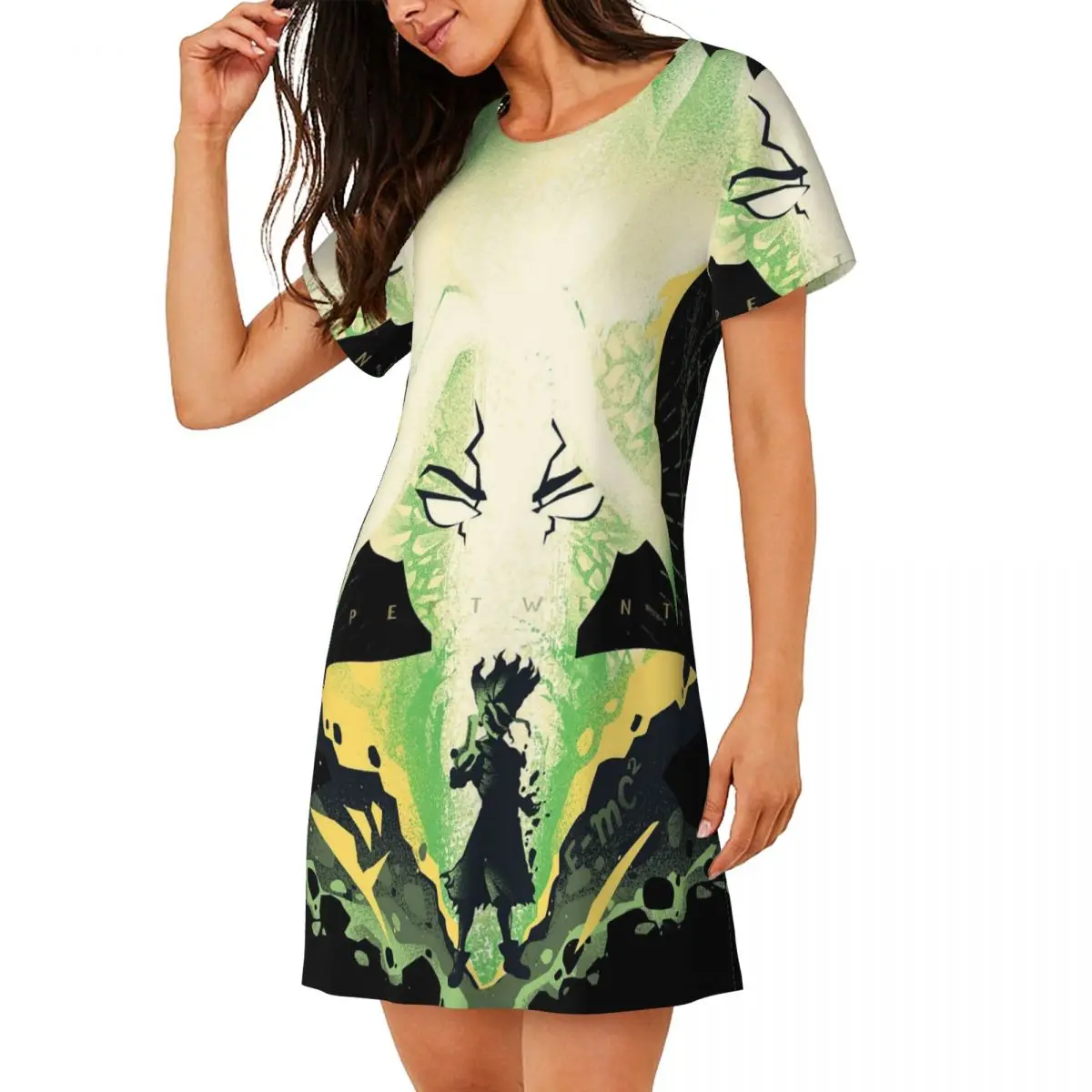 Custom Anime Dr Stone Short Sleeves Nightdress For Sleeping Sleepshirts Women Short Sleeve Nightgowns Loose Pajama Dress
Custom Anime Dr Stone Short Sleeves Nightdress For Sleeping Sleepshirts Women Short Sleeve Nightgowns Loose Pajama Dress